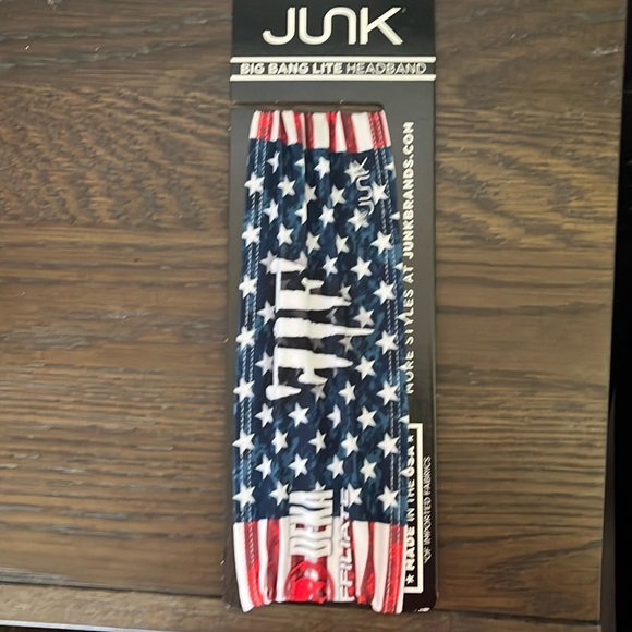 JUNK brand American Flag headband - Picture 1 of 9